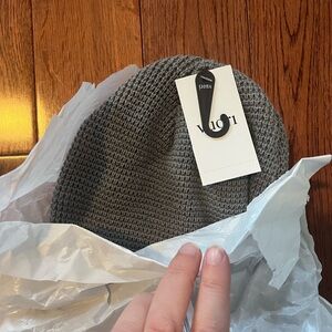 Vuori Alpine Waffle Beanie, Shiitake, NIB
